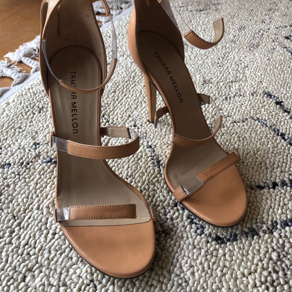 Tamara Mellon Frontline 105 Patent Heels